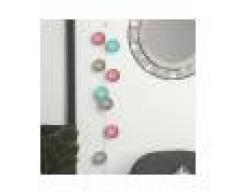 Silumen Guirlande Lumineuse Boule 10 Pcs Pastel À Piles 6cm Bleu