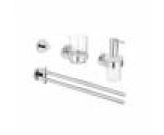 Grohe Set de salle bain 4 en 1 Essentials, Chromé (40846001)