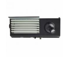 BINY-Applique de chevet LED Gauche avec liseuse Métal L27cm noir et blanc DCW Editions