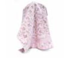 Linnea Serviette invité 33x50 cm VINTAGE FLORAL Rose 550 g/m2