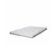 Karup Design Matelas futon ecru 18 cm double coeur en latex 90x200 en latex