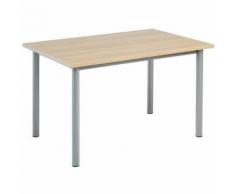 table conférence pltcol:chêne 120 x 745 chêne alu