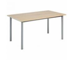 table conférence pltcol:chêne 160 x 745 chêne alu