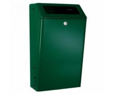 poubelle d'extérieur 50l vert