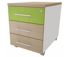 caisson mobile ineo chêne 3t facade anis