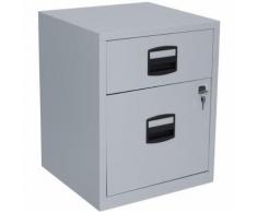 caisson combi 2 tiroirs gris r