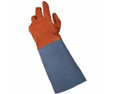 gants de protection thermique cuir antichaleur 100° t9 resistance mec4 144/therm4131
