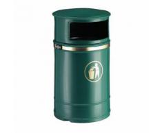 poubelle d'extérieur nickeby 40l vert