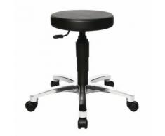 tabouret d'atelier simili cuir type:tec 70 ass h min:42 cm