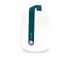 BALAD-Lampe nomade LED d'extérieur H38cm Bleu Acapulco Fermob - designé par Tristan Lohner