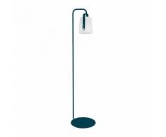 BALAD-Lampe nomade LED d'extérieur avec pied H157cm Bleu Acapulco Fermob - designé par Tristan Lohner