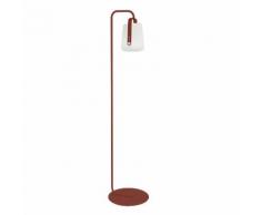 BALAD-Lampe nomade LED d'extérieur avec pied H157cm Rouge ocre Fermob - designé par Tristan Lohner