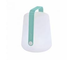 BALAD-Lampe nomade LED d'extérieur H25cm bleu lagune Fermob - designé par Tristan Lohner