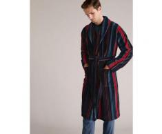Marks & Spencer Pure Cotton Striped Dressing Gown - Multi - S