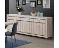 Kasalinea Enfilade 225 cm couleur bois naturel euphoria
