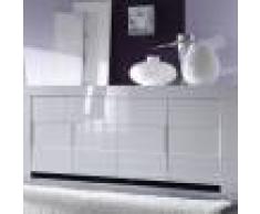 NOUVOMEUBLE Buffet salle à manger design blanc laqué LIMA