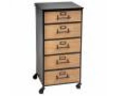 Atmosphera Chiffonnier "Baris", métal bois