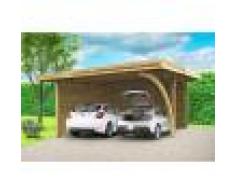 SOLID Carport double 5 m x 6 m