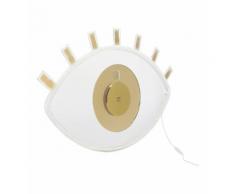 Lampe néon Oculus Jaune Doiy