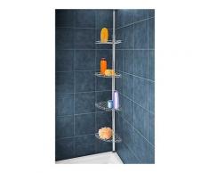 Etagère pour douche télescopique en inox