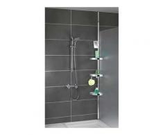Etagère de douche télescopique inox