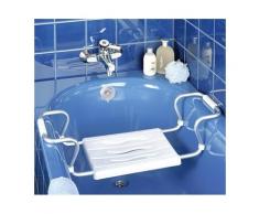 Siège de baignoire blanc