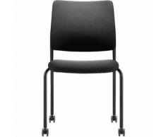 Chaise de conférence TO-SYNC meet avec dossier rembourré, lot de 4 | TrendOffice