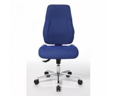 Chaise de bureau pivotante dossier rembourré | Topstar