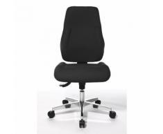 Chaise de bureau pivotante dossier rembourré | Topstar