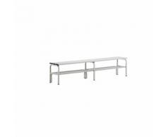Banc de vestiaire en inox h x p 450 x 350 mm | Sypro Wolf