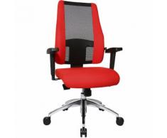 Chaise de bureau AIR SYNCRO dossier résille rembourré sur les côtés | Topstar