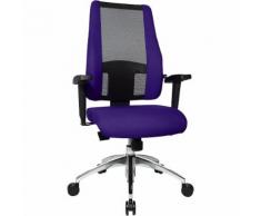 Chaise de bureau AIR SYNCRO dossier résille rembourré sur les côtés | Topstar