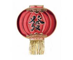 Décoration lampion signes chinois Taille Unique