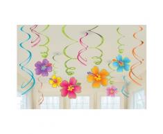 Lot de 12 suspensions hawaïennes Taille Unique