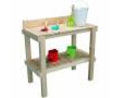 SOULET Table à rempoter en bois pour enfant - Reglisse