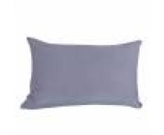 Beliani Coussin de jardin rectangulaire gris 50 x 70 cm