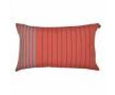Artiga Coussin rectangle en coton rouge fleur 70x45 cm