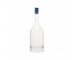 L'Atelier du Vin Carafe décanter 75cl surélevée verre haute qualité bleu