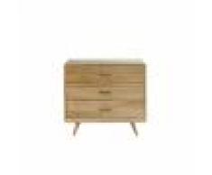 Bois Dessus Bois Dessous Commode vintage 3 tiroirs en mindy