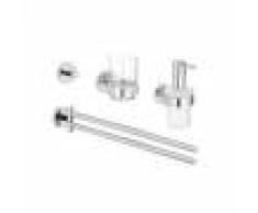 Grohe Set de salle bain 4 en 1 Essentials, Chromé (40846001)