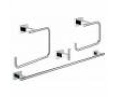 Grohe Essentials Cube Set d'accessoires 4-en-1 à la salle de bains principale