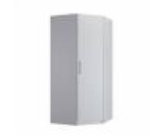 Maisonetstyles Armoire d'angle 1 porte 100/100x60x219 cm blanche - JANSEN