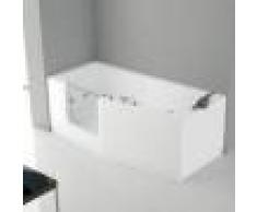 Novellini Hydro PLus 180x75 / 85 baignoire avec porte Iris Hydromassage - gauche - AVEC TA