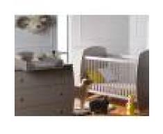 Chambrekids - SOFAMO Petite chambre bébé Médéa Sable & Lin 70x140