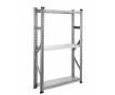 SETAM Etagere rayonnage Galvastar petite hauteur L.120 x P.60