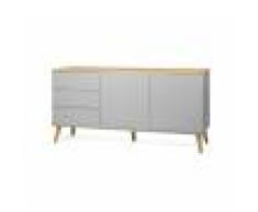 Meubles & Design Buffet bas design style scandinave 162cm Gris