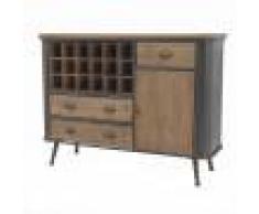 Chemin de Campagne Buffet enfilade industriel en métal bois