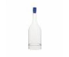 L'Atelier du Vin Carafe décanter 75cl surélevée verre haute qualité bleu