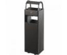 Rolléco Cendrier poubelle extérieur 30 L 6L / 30L