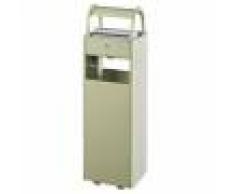 Rolléco Cendrier poubelle extérieur 30 L 6L / 30L